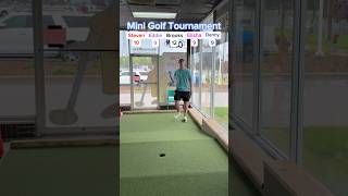 Hole 5  Mini Golf Tournament with Brooks Holt minigolf [upl. by Ubana]