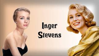 Beautiful Inger Stevens Swedishamerican Actress celebrity actress beautiful [upl. by Hcib]