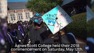 Agnes Scott Colleges 2018 Commencement [upl. by Lerraj]