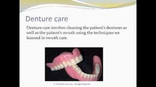 Intro for Denture Care CNA Skill [upl. by Opiak]