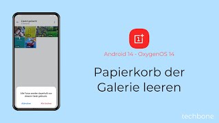 Papierkorb der Galerie leeren  OnePlus Android 14  OxygenOS 14 [upl. by Leacock821]