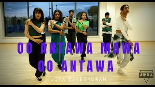 Oo Antava Mawa… Oo Oo Antava DANCE cover  Allu Arjun  DSP  Pushpa  Jeya Raveendran Choreography [upl. by Howarth]