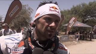 Etapa 10  Interview PETERHANSEL  DESPRES  Coche  Moto [upl. by Diamond]