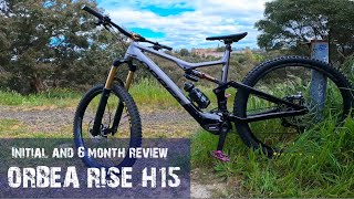 ORBEA RISE H15 REVIEW Is this the BEST Superlight E Bike  Initial Thoughts  6 Month Review [upl. by Subocaj194]