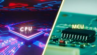 Microcontroller vs Microprocessor embeddedsystem embeddedproject arduino software electric [upl. by Kalli]