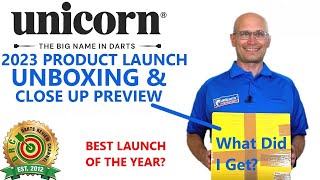 UNICORN 2023 LAUNCH UNBOXING AND CLOSE UP PREVIEW OF NEW DARTS [upl. by Adalheid864]