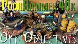 Ork Objective Markers  PoorHammer 40k [upl. by Feucht]