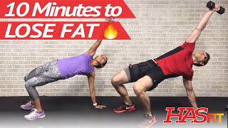 10 Minute Cardio Workout at Home for Women amp Men  Workouts to Lose Belly Fat and all other fat [upl. by Welcy]