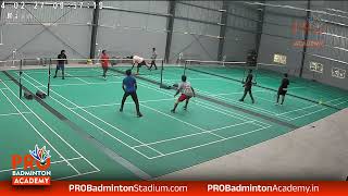 PRO Badminton Academy Match4 on February 27 2024 [upl. by Wilson]