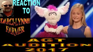 Darci Lynne Farmer  AGT Audition 2017  Reaction [upl. by Anana]