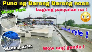 Wow  Squatter area Noon Pasyalan at Park na ngayon  Skate  Bench  Waiting Area  Pasig City 2024 [upl. by Norrie534]