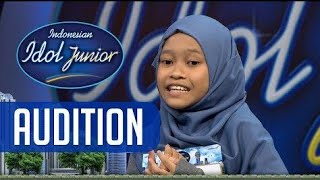 AKSI LUCU RAISYA  INDONESIAN IDOL JUNIOR 2018 [upl. by Yv]