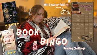 Reading Vlog Spoiler Free  Book Bingo [upl. by Oicul]