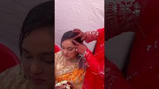 Suhagan Ceremony suhagan weddingseason2024 shorts trending reelsinstagram shaadikaseason [upl. by Connors]