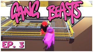 Gang Beasts Multiplayer  Ep 3  The Beat Down  Online Gang Beasts Gameplay [upl. by Susann47]