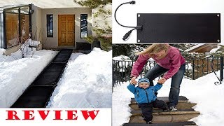 HeatTrak Heated Snow Melting Walkway Mat REVIEW [upl. by Erma]