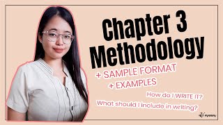 Writing Chapter 3  Methodology  Practical Research 2  Ate Maam [upl. by Mussman772]