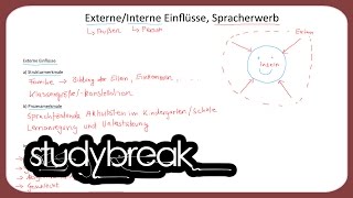 Externe Einflüsse Interne Einflüsse Spracherwerb  Deutsch als Zweitsprache [upl. by Ingunna]