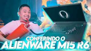 O Alienware M15 R6 é melhor que o Helios 300 Conferindo um notebook alienígena [upl. by Adey]