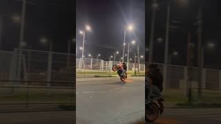 wheelie stunt bikerlife motorcyclestunt moto repsol cb190r motorcycle viral gopro honda [upl. by Bashee]