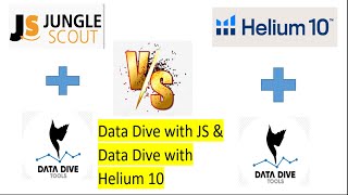 Amazon Brandon Youngs Data Dive Software Comparison with Jungle Scout vs Helium 10 [upl. by Aniroc237]