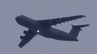 C5M Super Galaxy heading to Andrews AFB [upl. by Gal81]