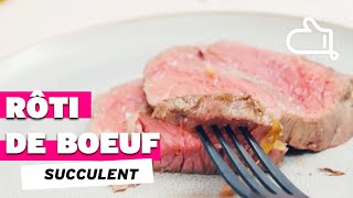 Rôti de boeuf au four tout simple [upl. by Lanoil]