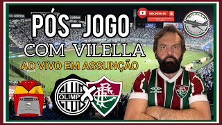 Pós jogo de Olimpia x Fluminense Direto de assunção [upl. by Jehiah]