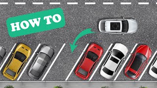 How to Angle Reverse Parking Diagonal Parking Step by Step Guide  Parking Tips [upl. by Arec496]