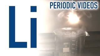 Lithium  Periodic Table of Videos [upl. by Lenoel]