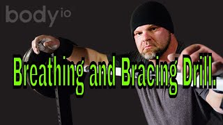 Breathing and bracing drills abdominal bracing powerlifting program Mike Robertson [upl. by Jarvey]