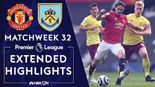 Manchester United v Burnley  PREMIER LEAGUE HIGHLIGHTS  4182021  NBC Sports [upl. by Deer]