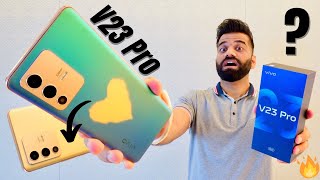 vivo V23 Pro Unboxing amp First Look  Crazy Color Changing Magic  50MP Selfie🔥🔥🔥 [upl. by Eltsirc]