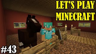 The Barn  Lets Play Minecraft 121 Episode 43 [upl. by Haizek]