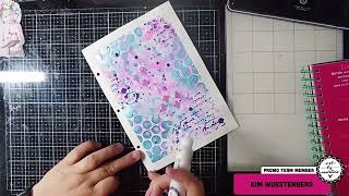 Artjournalpage with new ARTBYMARLENE Signature Collection and watercolors [upl. by Sudhir456]