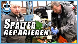 Spalter reparieren🪛Spalter testen🪓Vorbereitung fürs Holz machen [upl. by Evette]