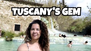 💦👙 Italys Iconic Hot Water Spring ⛲️ Tuscany Highlights [upl. by Nemra852]