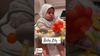 Lucunya Baby Lily Pakai Hijab cipung rayyanza shorts [upl. by Adoh]