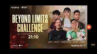 🔴LIVE  Beyond Limits Challenge  realme 13 5G ggbhh DELLETE wkrkgooghjhphhbggybytdf [upl. by Nelad]