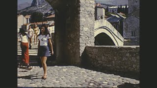 Mostar 1973 archive footage [upl. by Akkim316]