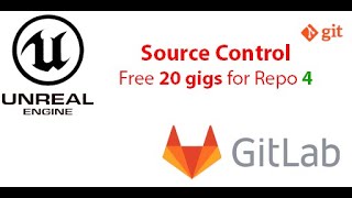 Source control Unreal Engine 4 Gitlab git setup tutorial 4 [upl. by Aysahc]