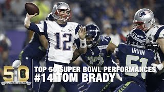 14 Tom Brady Super Bowl XLIX Highlights  Patriots vs Seahawks  Top 50 SB Performances [upl. by Atikan918]