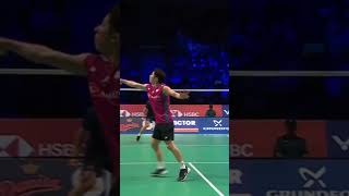 ALainer disekat Kwatanabe di SF Denmark Open 2024🔥🔥🔥 badmintonlovers badminton shorts [upl. by Ppik13]