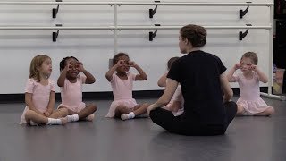 School of Nashville Ballet Childrens Division Classes Ages 27 [upl. by Sirrad]