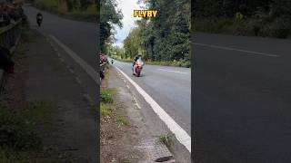 Classic reaction😱❌ Barregarrow Isle of Man TT [upl. by Redliw]