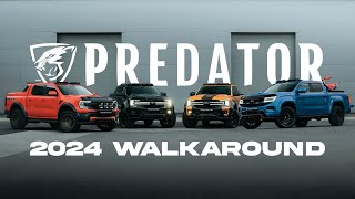 Bespoke Predator Body Kits for NextGen Ford Ranger Raptor amp VW Amarok [upl. by Yrred]