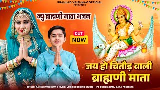 नवरात्रि 2024 ► जय हो चित्तौड़ वाली ब्राह्मणी मां  Rakesh Vaishnav  DJ Garba song  Brahmani Mata [upl. by Ycrad423]