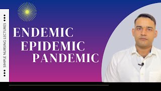 Difference between endemicepidemic and pandemic [upl. by Burgener]