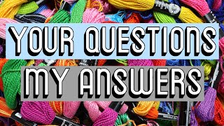 QampA  YOU ASKED I ANSWERED CC  Friendship Bracelets [upl. by Toni]