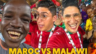 VLOG MAROC VS MALAWI فرحة جنونية وسط جماهير ملاوي 🤯😂 صدمة الجماهير من روعة هدف حكيمي [upl. by Eenwahs]